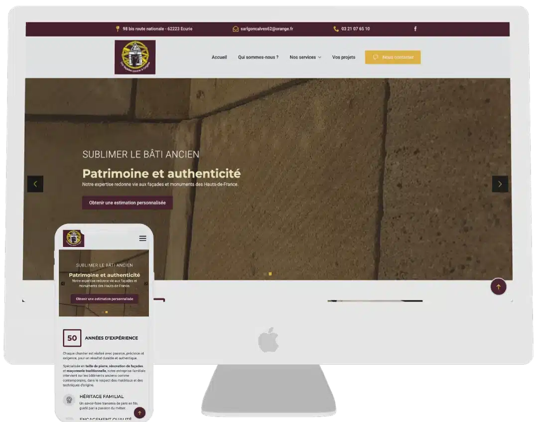 mockup - site goncalves