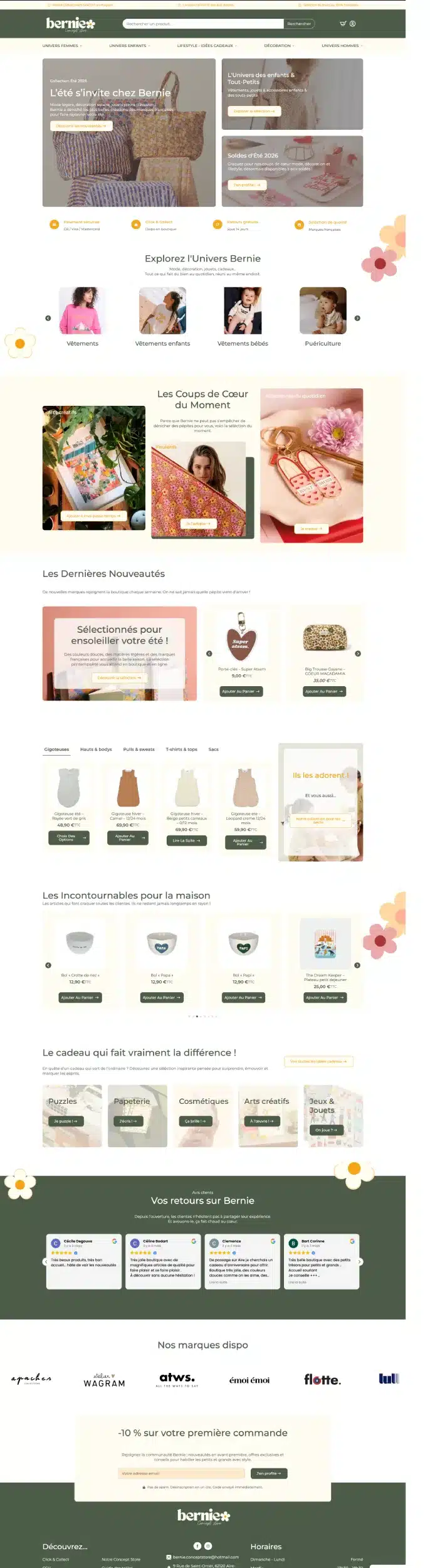 Bernie concept store
